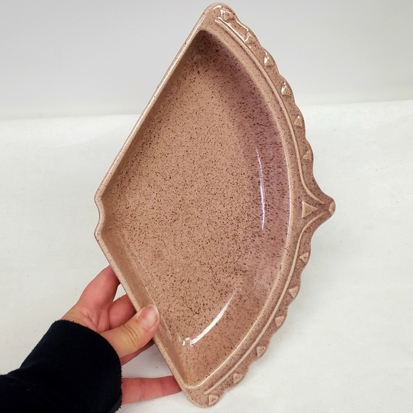 -MCM California Pottery pink ceramic covered serving /trinket/candy dish - Picture 2 of 9